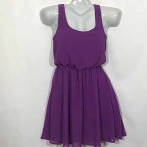 LUSH NORDSTROM chiffon party cocktail evening dres